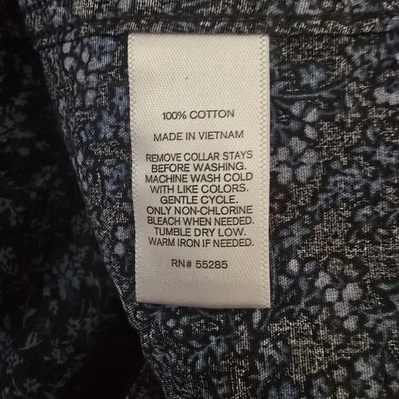 EXPRESS 3 Mens Black and Patterned Button-Up Shirt Bundle - Picture 9 of 13